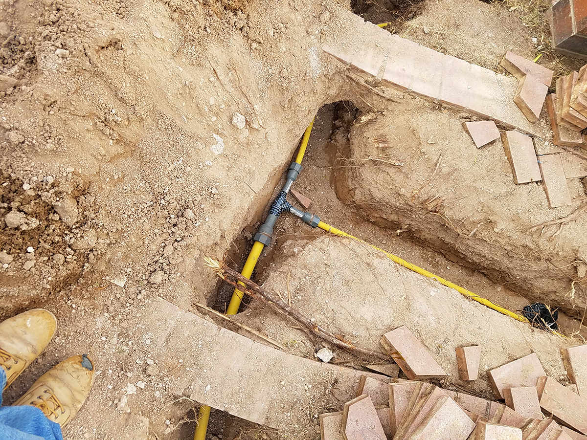Gas Line Installation